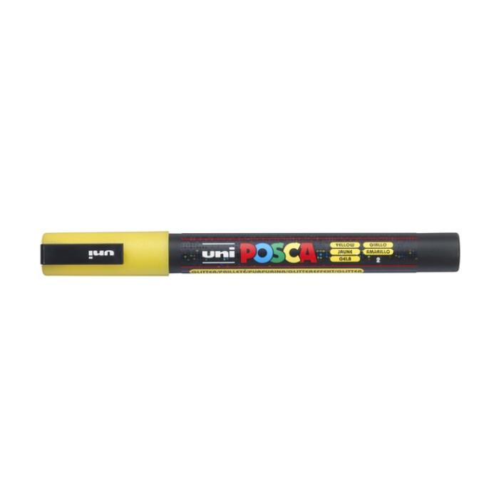 Paintmarker Uni POSCA PC3M fijn glitter gl