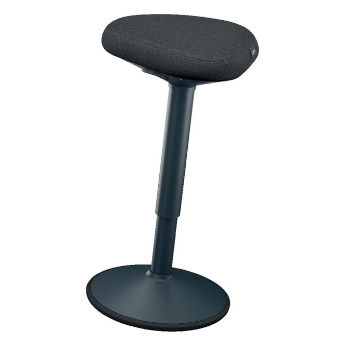 Actieve zit-stakruk Leitz Ergo met gasveer 57-82cm zwart