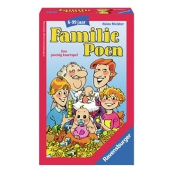 Pocketspel Familie Poen