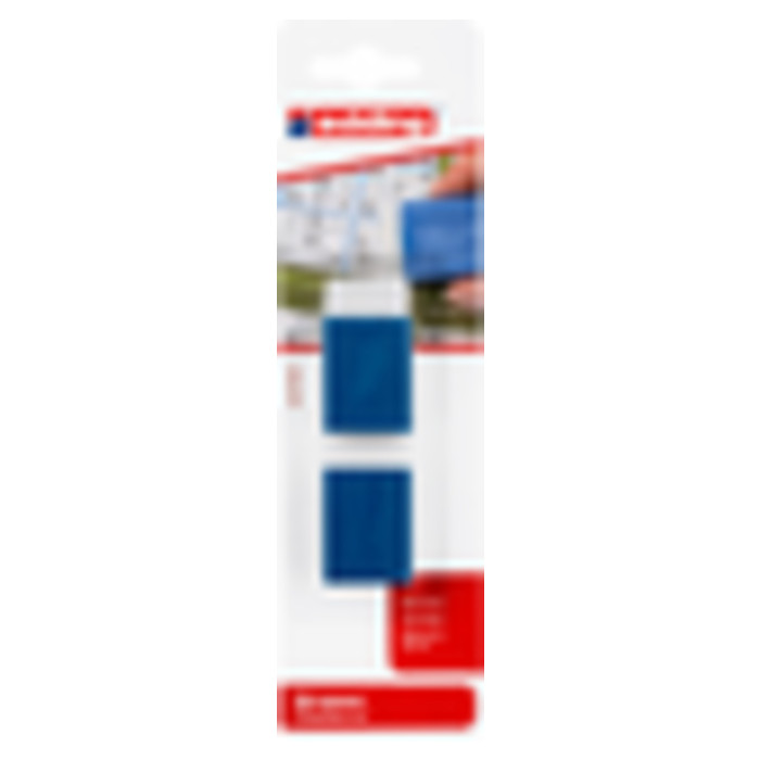 Gum edding R20 met kunststof blauwen houder 2 stuks