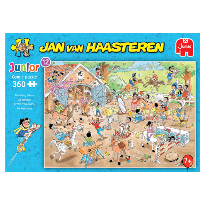 Puzzel Jan van Haasteren Junior The Riding School 360 stukjes