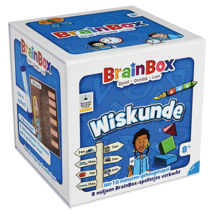 Kaartspel Brainbox wiskunde