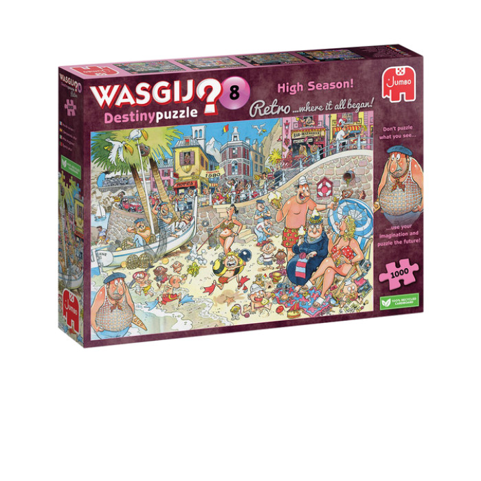 Puzzel Wasgij Retro Destiny 8 Hoogseizoen 1000 stukjes