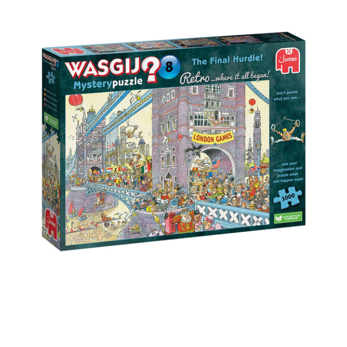 Puzzel Wasgij Retro Mystery 8 Laatste Horde 1000 stukjes