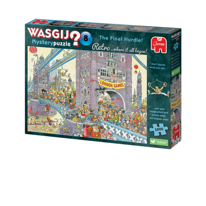 Puzzel Wasgij Retro Mystery 8 Laatste Horde 1000 stukjes