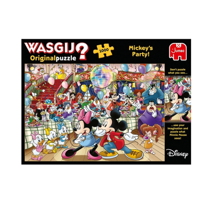 Puzzel Wasgij Original Mickey's Party 1000 stukjes