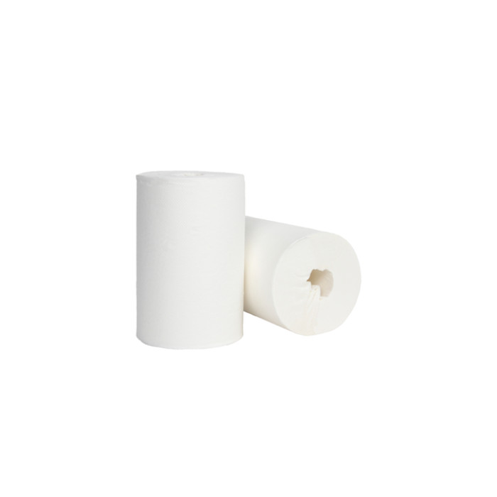 Poetspapier Cleaninq M1 1-laags 12x120m wit