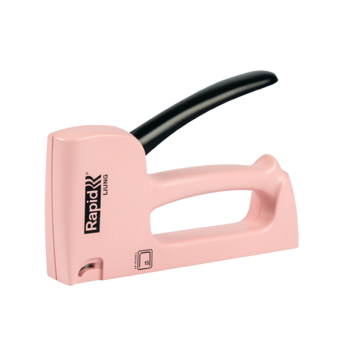 Handtacker Rapid R13 Ljung 13/4-10 roze