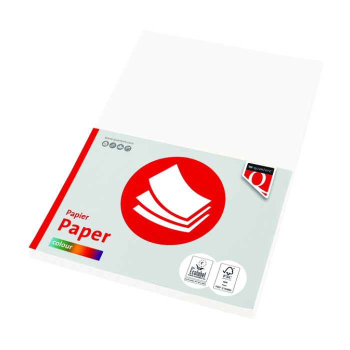Kopieerpapier Quantore Colour  A4 80gr wit 100vel