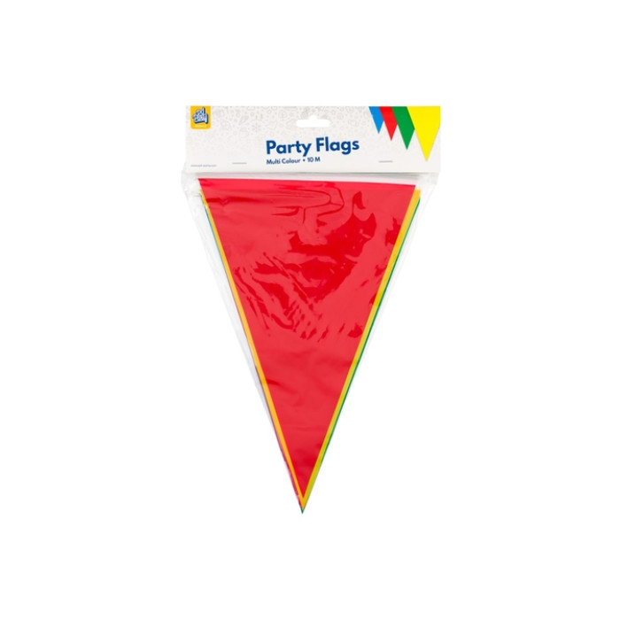 Party Flag PE Multi Colour