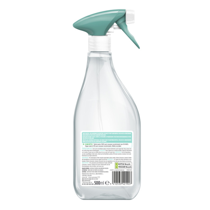 Glasreiniger Ecover groene thee & grapefruit spray 500ml