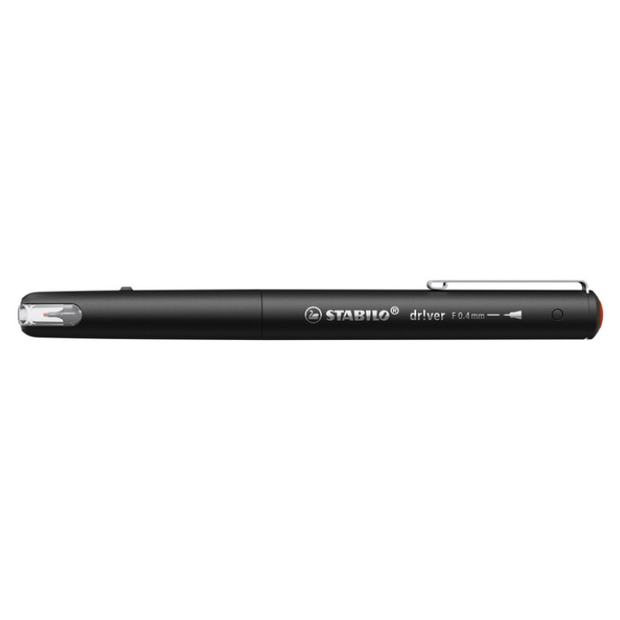 Fineliner STABILO dr!ver fijn rood