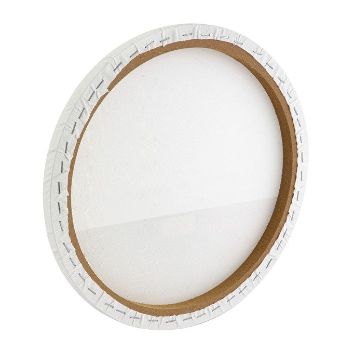 Canvas Nassau fine art rond 30cm 100% katoen