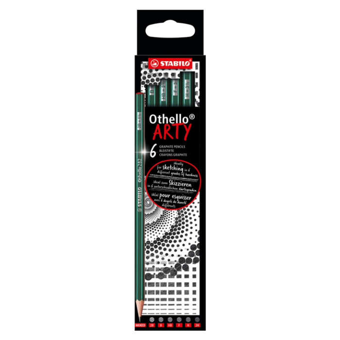 Potlood STABILO Othello 6 hardheden