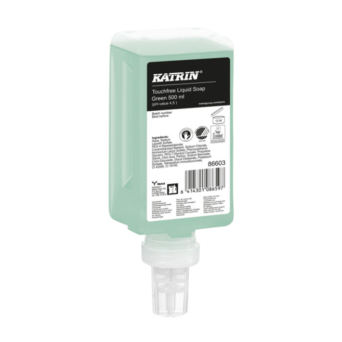 Handzeep Katrin Fresh vloeibaar touchfree 500ml 86603