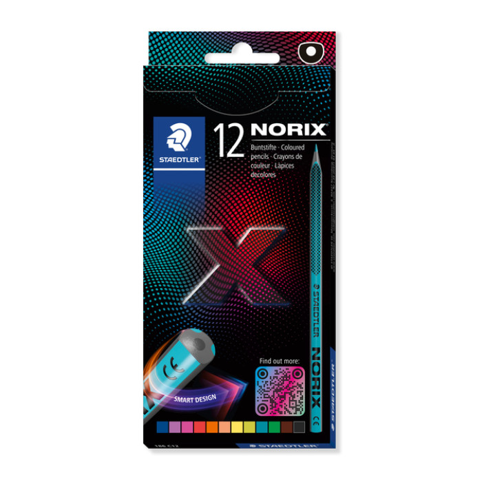 Kleurpotlood Staedtler Norix set à 12 kleuren