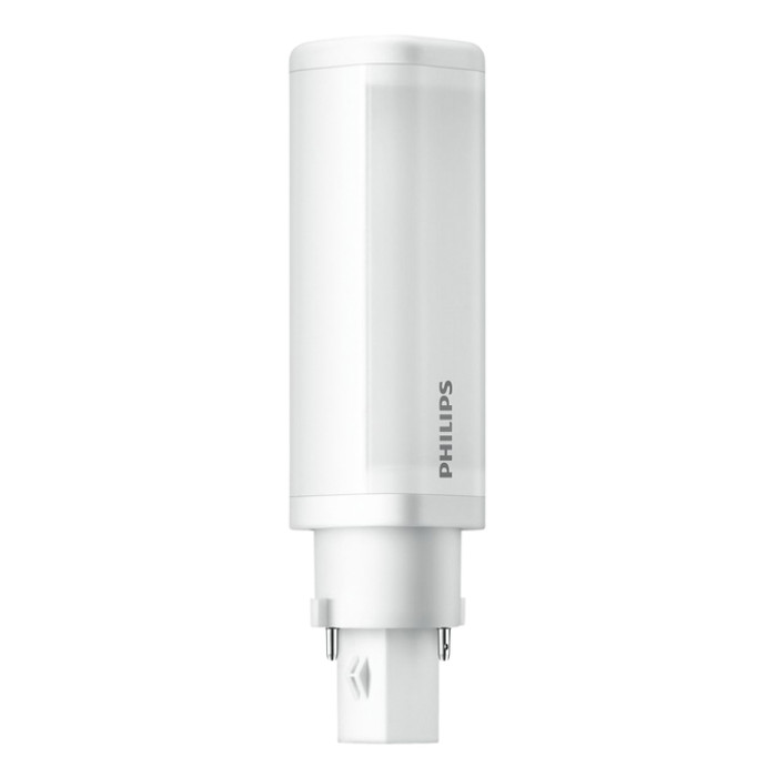 Ledlamp Philips CorePro G24D-1 2pin 5,9W 600lumen 3000K warm wit
