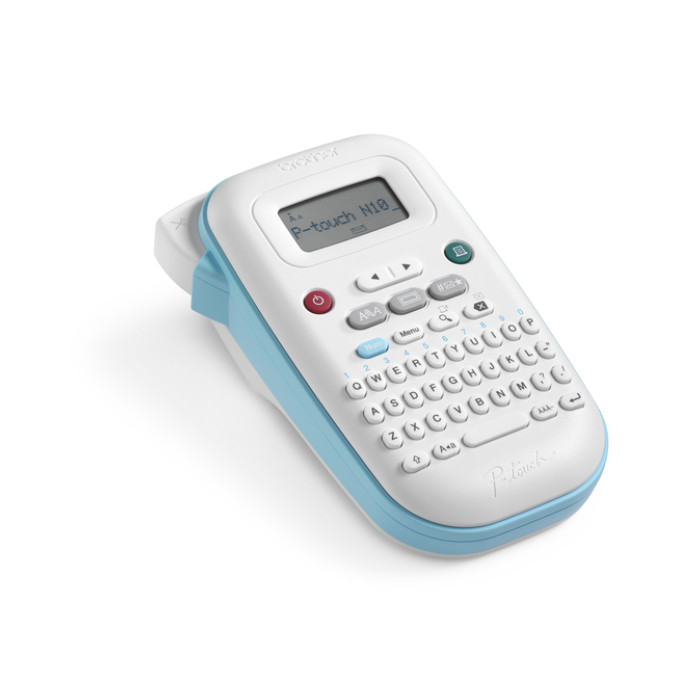 Labelprinter Brother P-touch Btag PT-N10 draagbaar qwerty 12mm wit