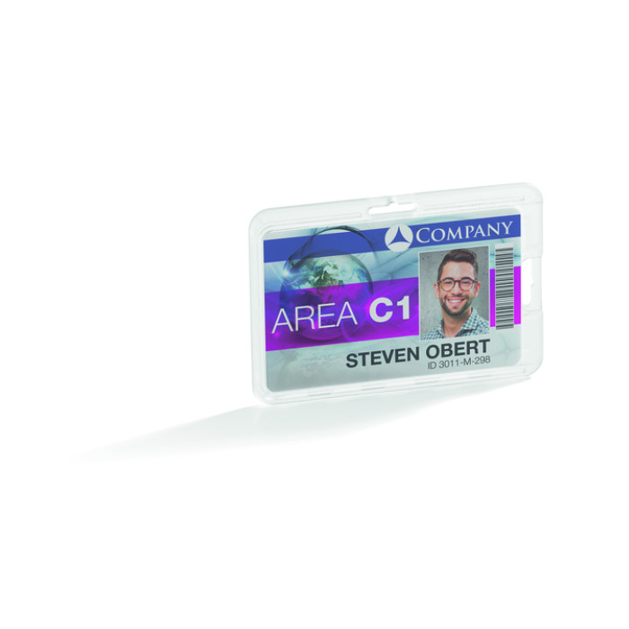 Badge Durable permanent voor 1 kaart 10 stuks
