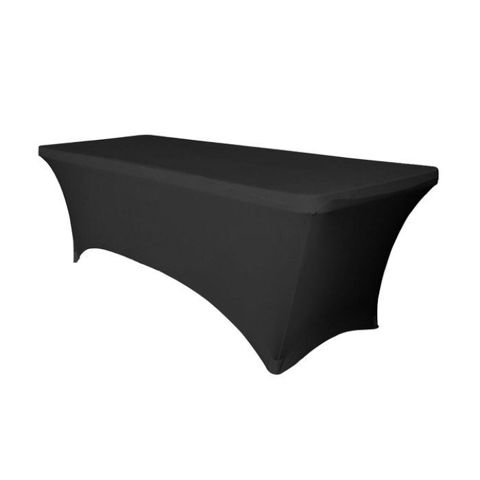 Tafelrok BRASQ 183x76x74cm zwart