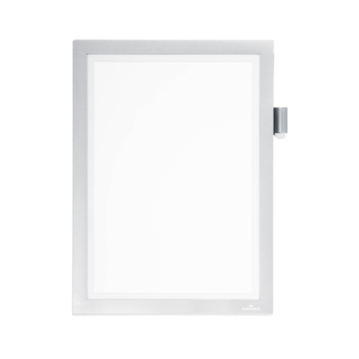 Duraframe Durable 498923 Note A4 magnetisch zilver