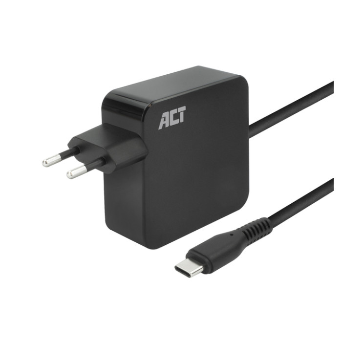 Laptop Oplader ACT USB-C Power Delivery 65W 2mtr