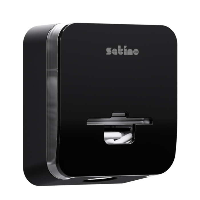 Dameshygiënedispenser Satino FC1 Hyginity FemCare zwart 333443