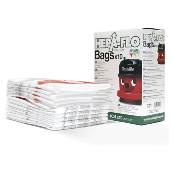 Stofzuigerzak Numatic Hepa Flo NVM-1CH microvezel Original 10 stuks