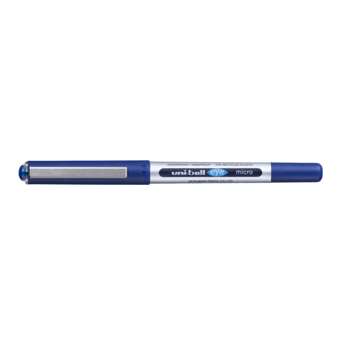 Rollerpen Uni-ball Eye eco 150E fijn blauw