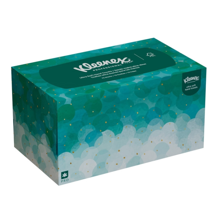 Handdoek Kleenex Ultra Pop-up Box 1-laags 226x254mm 70 vel wit 6088