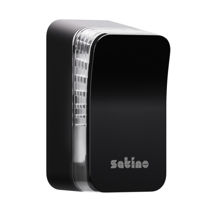 Luchtverfrisserdispenser Satino AR1 Hyginity Eco zwart 333441