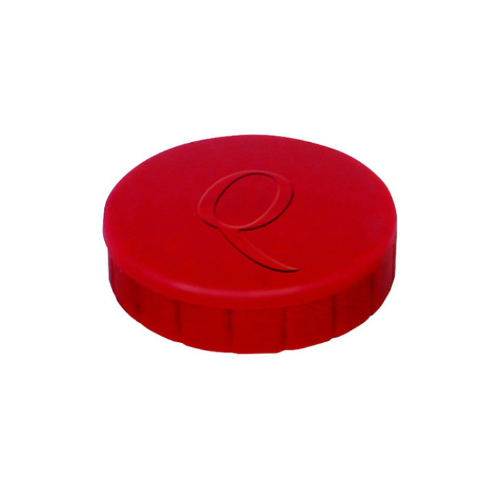 Magneet Quantore 20mm 300gram rood 10 stuks