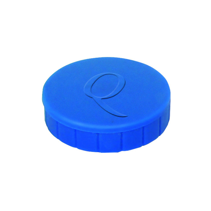 Magneet Quantore 32mm 800gram blauw 10 stuks