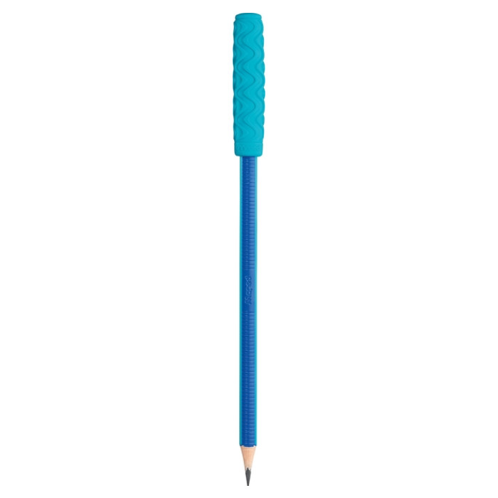 Potlood Maped Kidy Learn Concentration met kauwtopper blauw 3 stuks