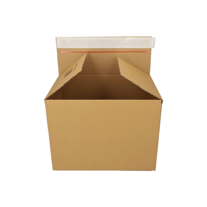 Quickbox IEZZY verstelbare hoogte 460x309x180-300mm B-golf bruin 10st