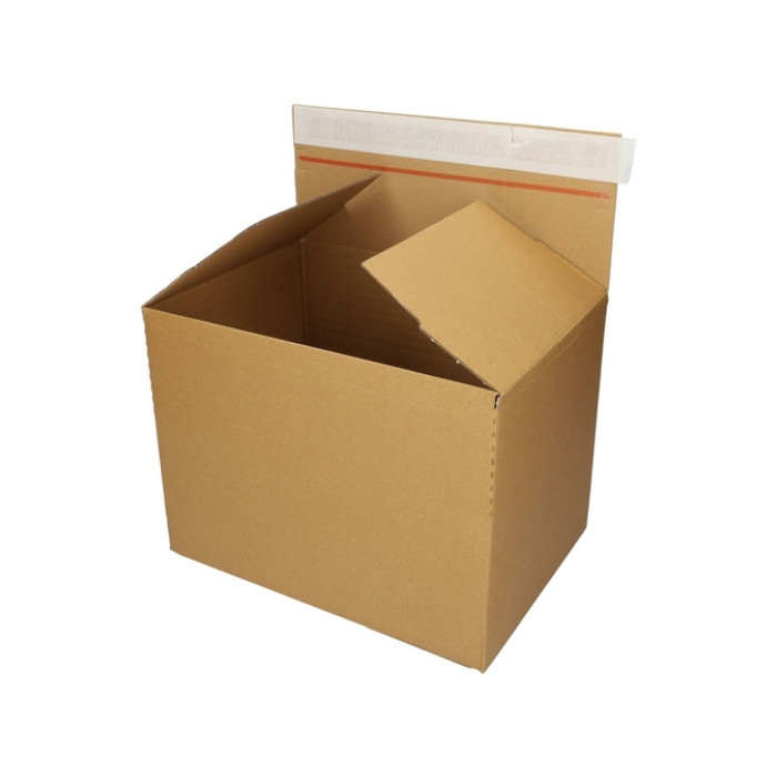Quickbox IEZZY verstelbare hoogte 460x309x180-300mm B-golf bruin 10st