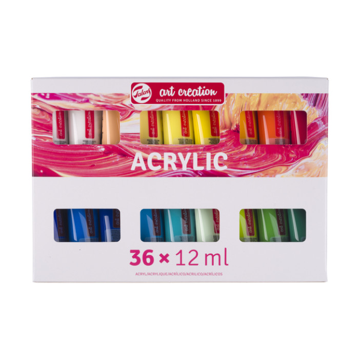Acrylverf Talens Art Creation assorti 36 tubes à 12ml