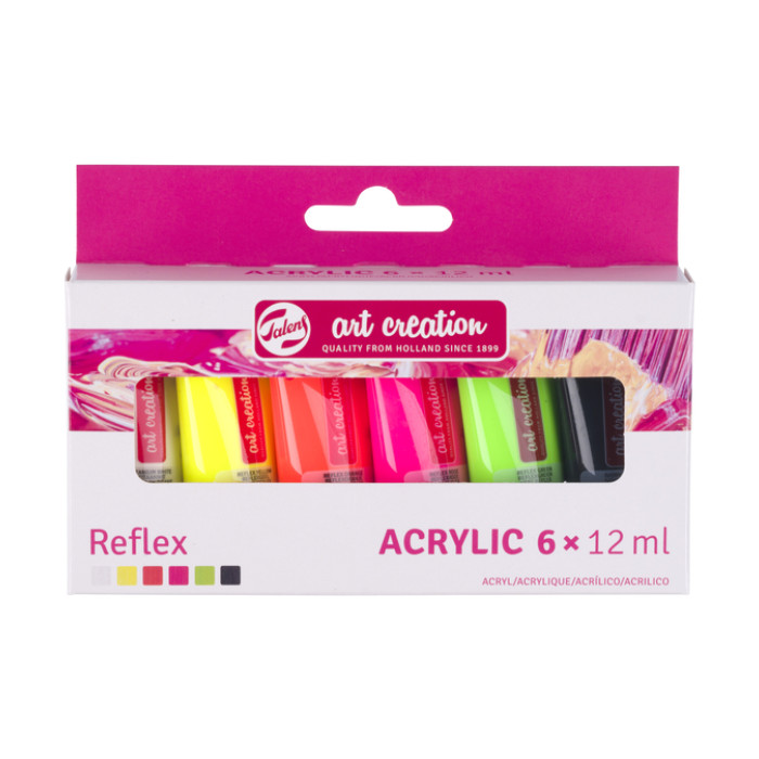 Acrylverf Talens Art Creation Reflex assorti 6 tubes à 12 ml