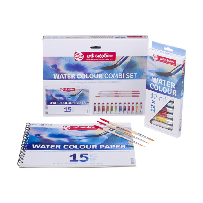 Schilderset Talens Art Creation aquarel à 16-delig blauw