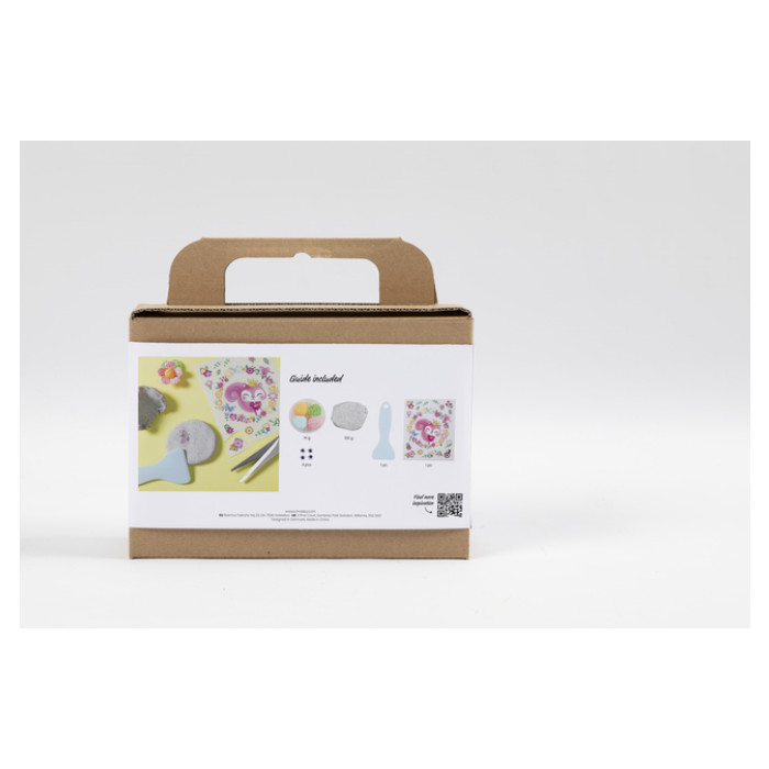 Mini Hobbyset Creativ Company boetseren steen met insect