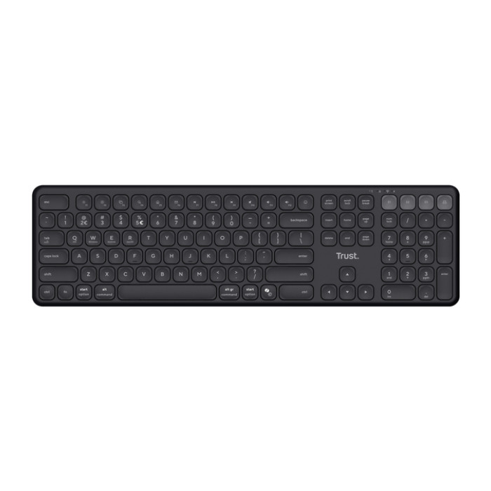 Toetsenbord Trust Vaiya Multidevice draadloos QWERTY