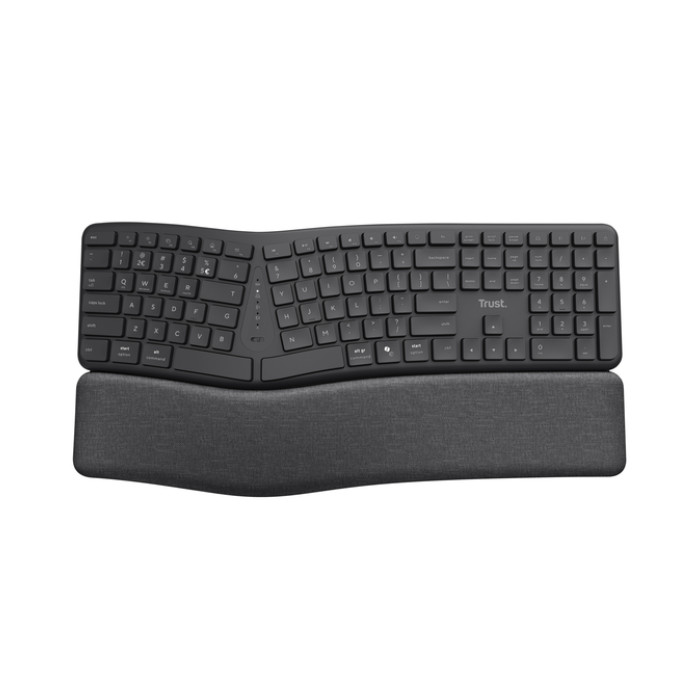 Toetsenbord Trust Keyra Ergo Multi draadloos QWERTY