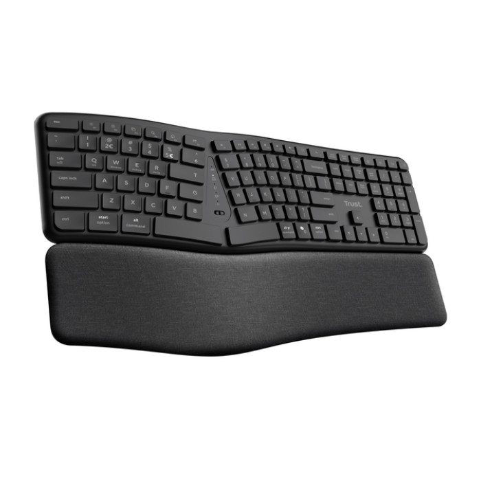 Toetsenbord Trust Keyra Ergo Multi draadloos QWERTY