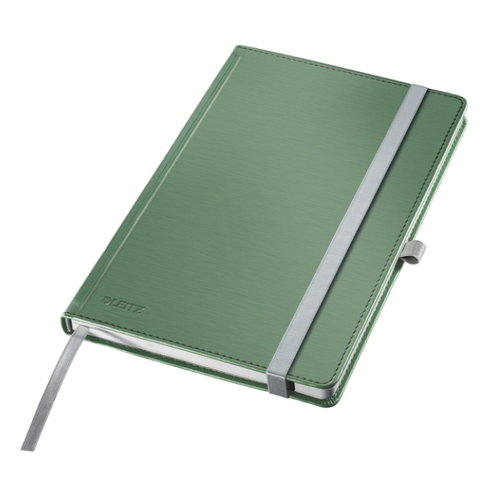 Notitieboek Leitz Style A5 lijn 160 pagina's 100gr groen