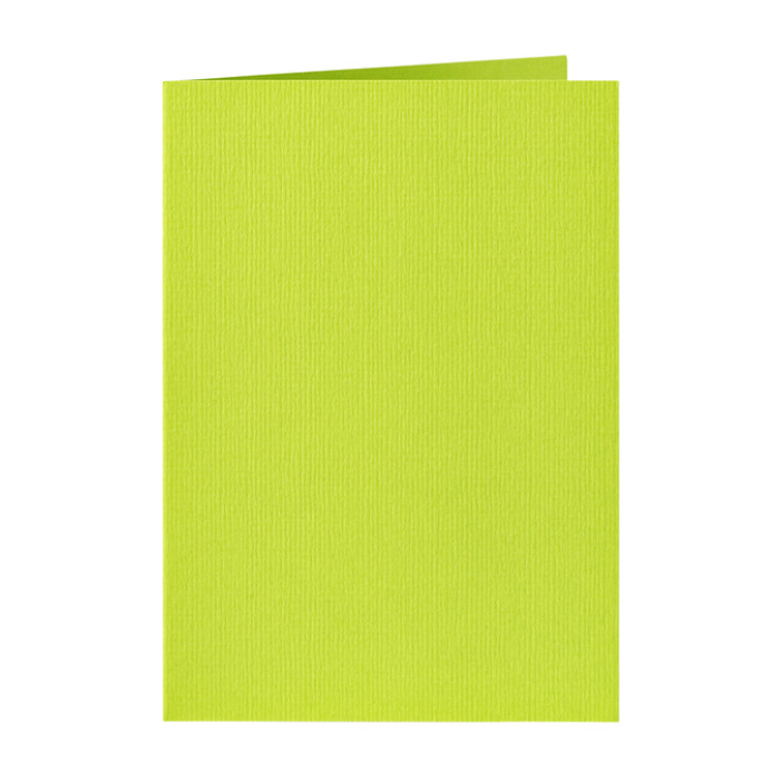 Correspondentiekaart Papicolor dubbel 105x148mm appelgroen pak à 6 stuks