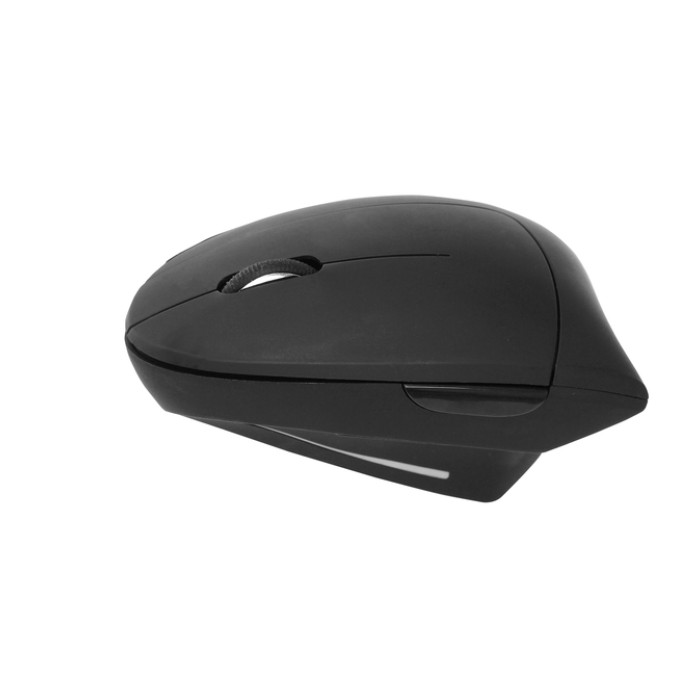 Muis Quantore ergonomisch draadloos USB-A adapter zwart