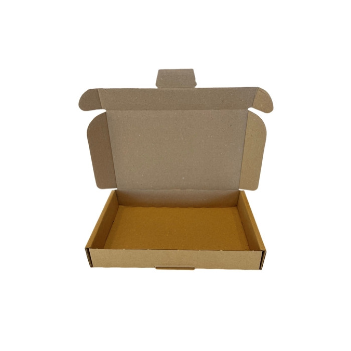 Brievenbusbox IEZZY A4 360x255x26mm karton bruin