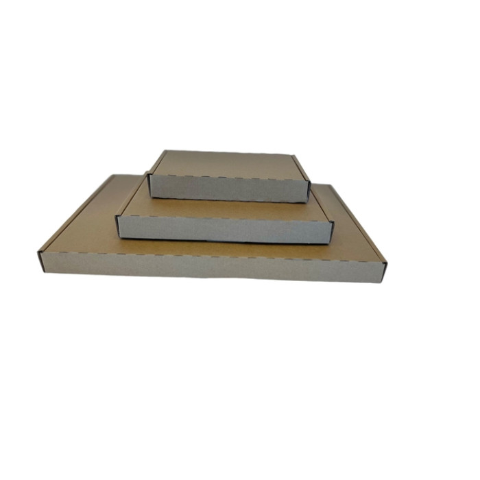 Brievenbusbox IEZZY A4 360x255x26mm karton bruin
