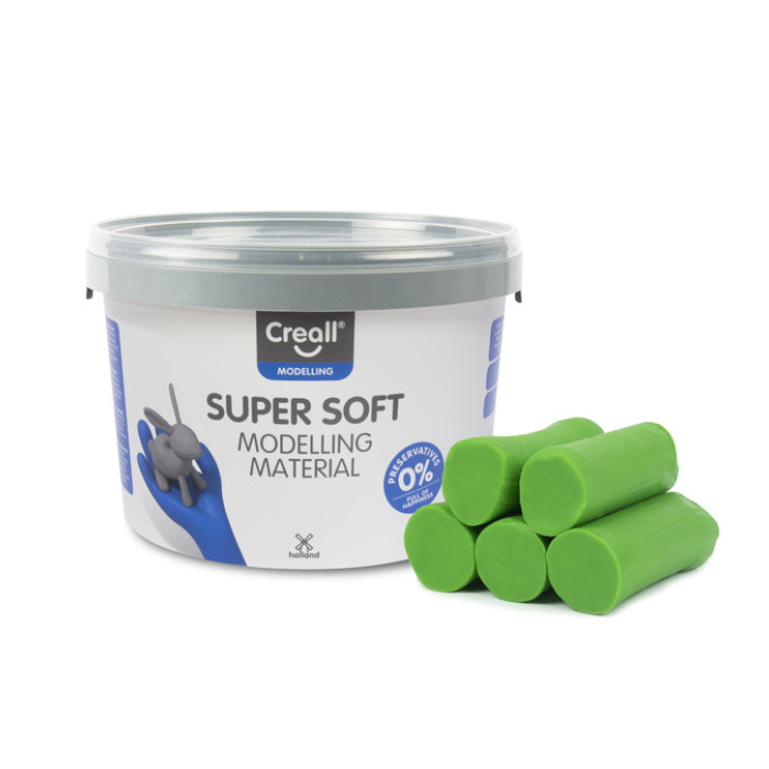 Klei Creall supersoft groen 1750gram