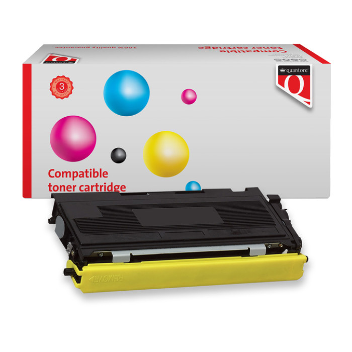 Toner Quantore alternatief tbv brother TN-2005 Zwart jumbo